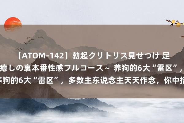 【ATOM-142】勃起クリトリス見せつけ 足コキ回春クリニック ～癒しの裏本番性感フルコース～ 养狗的6大“雷区”，多数主东说念主天天作念，你中招了吗？