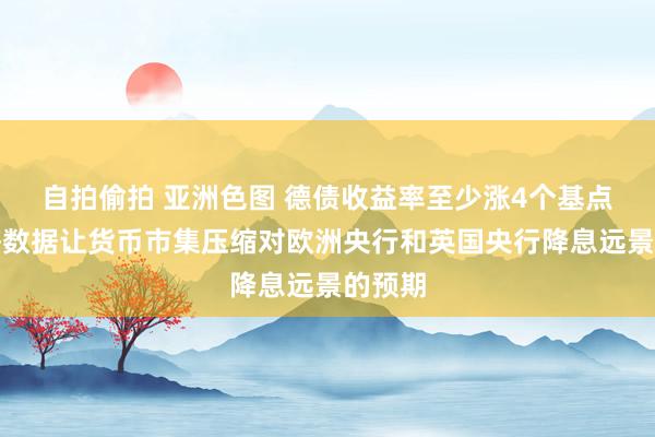 自拍偷拍 亚洲色图 德债收益率至少涨4个基点，经济数据让货币市集压缩对欧洲央行和英国央行降息远景的预期